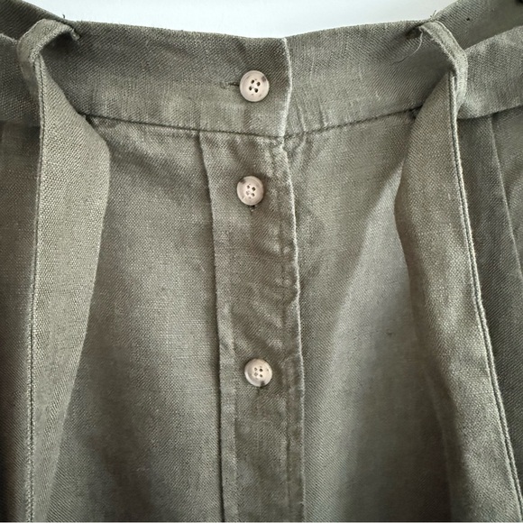 Polo Ralph Lauren Linen Midi Skirt 4 - Picture 5 of 13